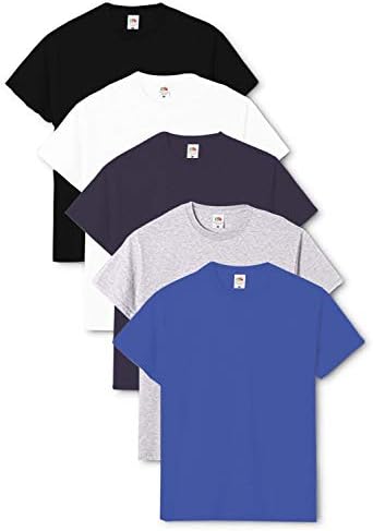 Fruit of The Loom Men's T-Shirt (Pack of 5)|B08FSKT672