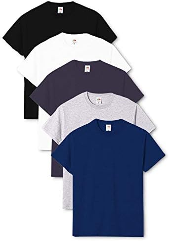 Fruit of The Loom Men's T-Shirt (Pack of 5)|B08FSKT672