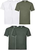 Fruit of The Loom Men's T-Shirt (Pack of 5)|B08FSKT672