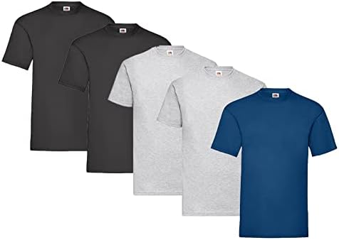 Fruit of The Loom Men's T-Shirt (Pack of 5)|B08FSKT672