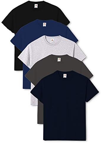 Fruit of The Loom Men's T-Shirt (Pack of 5)|B08FSKT672